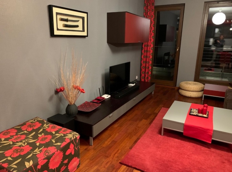 Apartament Hong Kong w Willi na Wydmie  Pokój dzienny z jadalnią?v=1.0