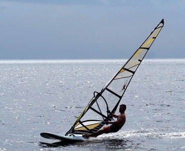 Windsurfing na Półwyspie Helskim.