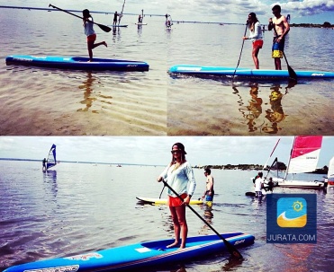 Stand Up Paddling (SUP) na Zatoce.